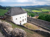 Udsigt fra slottet Lubovna, Slovakiet