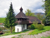Lutherische Kirche im Dorf Istebne, Slowakei.