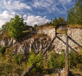 Ruinen der Burg Liptov, Slowakei