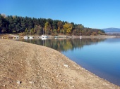 Ufer am Orava-Stausee (Oravska Priehrada)