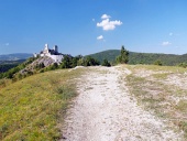 Touristenroute zur Burg Cachtice