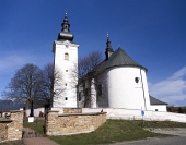 St.-Georgs-Kirche in Bobrovec, Slowakei