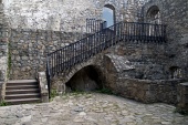 Εσωτερικό του κάστρου της Strecno