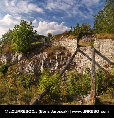 Ruinas del castillo de Liptov, Eslovaquia