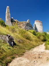 Cachtice vára – romos erődítmény