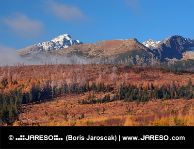 Krivan, Alti Tatra in autunno, Slovacchia