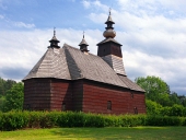 Una rara chiesa a Stara Lubovna, Spis, Slovacchia