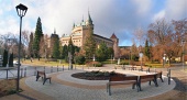 Bojniceの城や公園, スロバキア