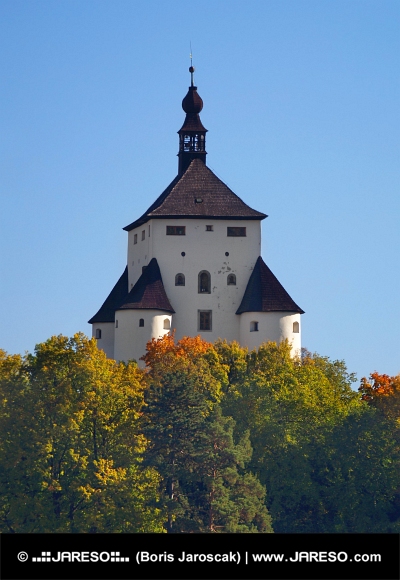 Nieuw kasteel in Banska Stiavnica, Slowakije