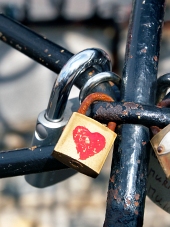 Locked love locks